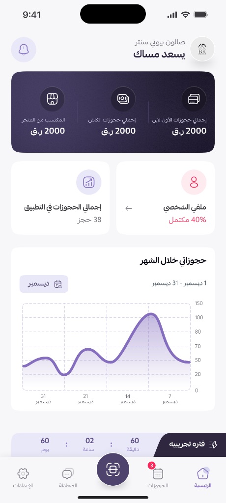 Glamgo Provider Screenshot 1
